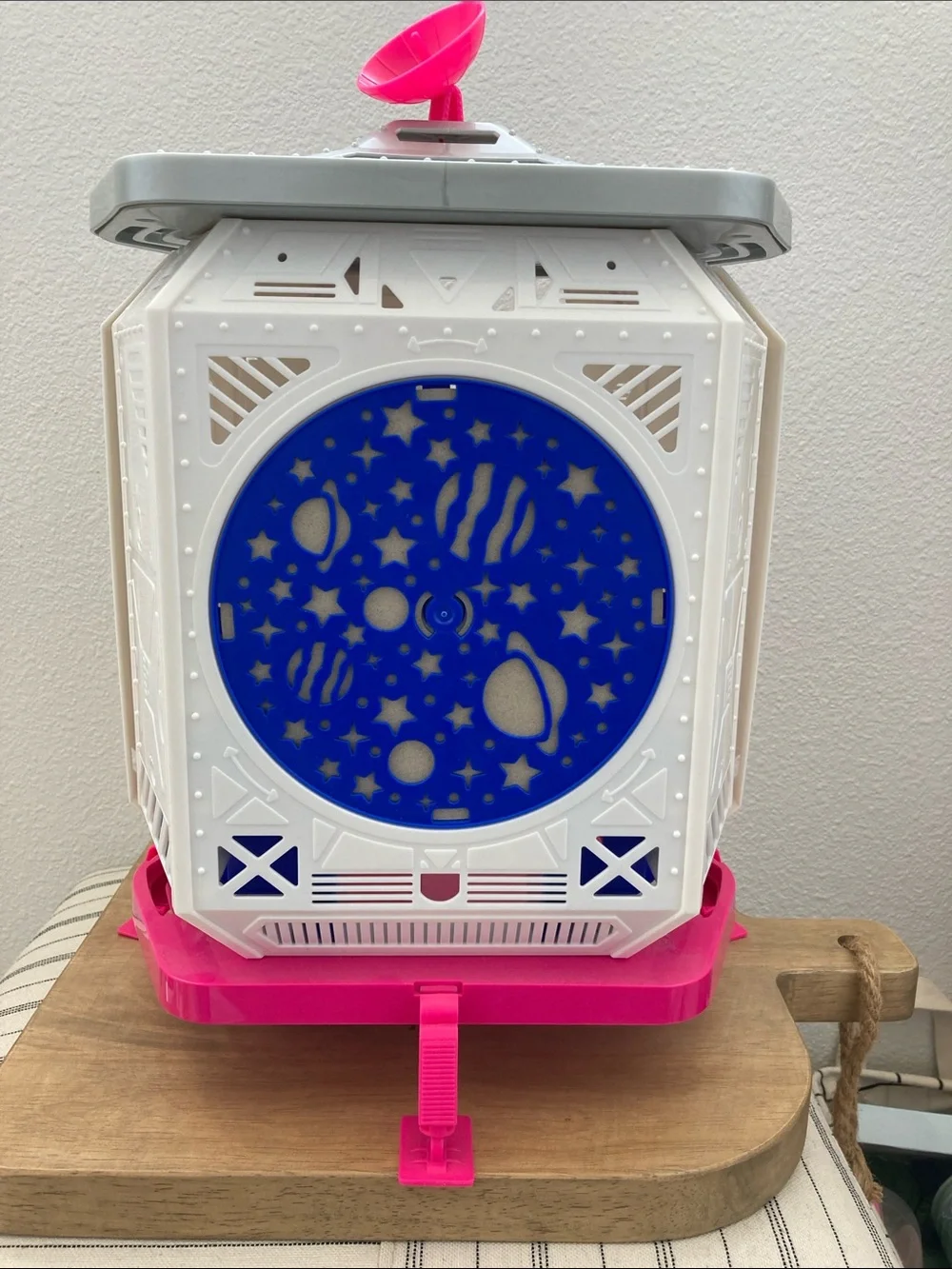 SALE! 50% Off Barbie Pink, White & Blue Space Command Playset 16” Tall